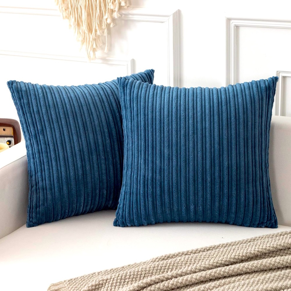 Kevin Textile Throw Pillow Covers set of 2